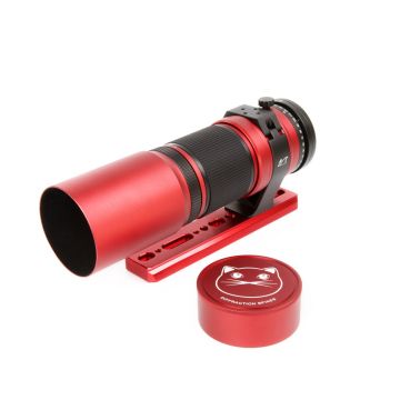 William Optics RedCat 1x 51mm f/4.9 Petzval Apo Refractor Telescope - Red (New Version)