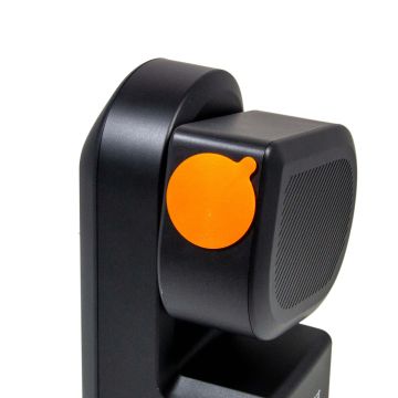 3D Astro Dust Plug - For ZWO SeeStar S50 Smart Telescope, Flexible Plastic, Orange # 3A-SeeStarS50-Dust