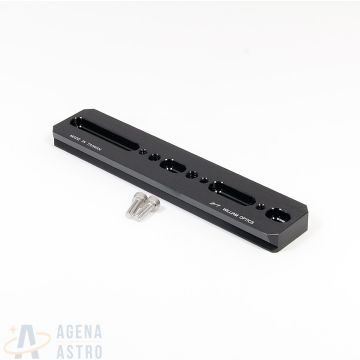 William Optics Dual-Sided Vixen/Arca Swiss 210mm (8.3") Dovetail Plate - Black # M-PRC210BK