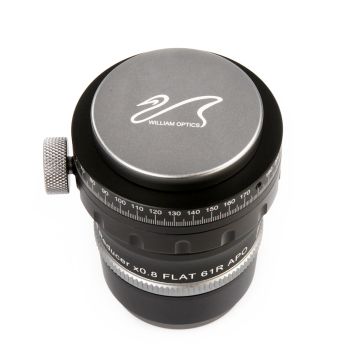 William Optics Adjustable 0.8x Reducer / Field Flattener 61R for Z61 Telescope # P-FLAT61R