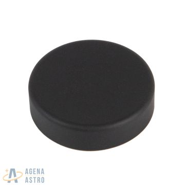 Agena End Cap: ID = 2.00" (50.8mm), Rubber, Black