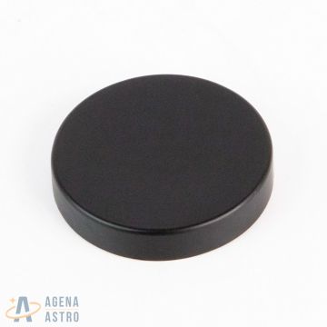 Agena End Cap: ID = 2.08" (52.8mm), Plastic, Black