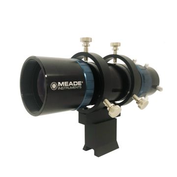 Meade 8x50mm Straight-Through Rear Focus Finder with Bracket and Base - Blue # 07828