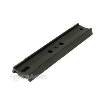 William Optics Vixen-Style 200mm (7.9") Dovetail Plate - Black