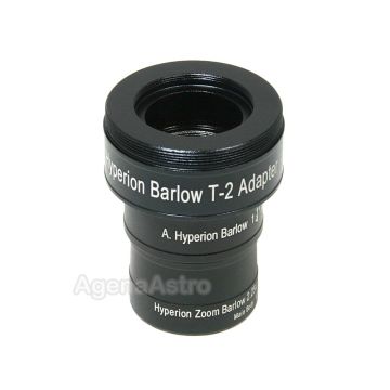 Baader 1.25" 2.25x Hyperion Zoom Barlow with T-Adapter # 2956180