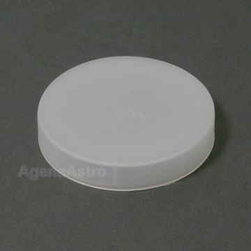 Agena End Cap: ID = 2.00" (50.8mm), Plastic, Translucent - Short