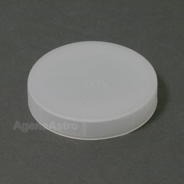 Agena End Cap: ID = 2.28" (58mm), Plastic, Translucent