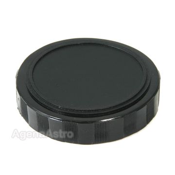 Agena End Cap: ID = 3.31" (84mm), Plastic, Black