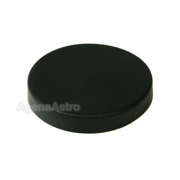 Agena End Cap: ID = 2.22" (56.4mm), Plastic, Black