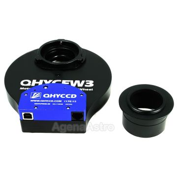 QHY 3rd Generation Small Electronic Filter Wheel - Standard Thickness (36mm Round, 6 Position) # QHYCFW3S-SR6