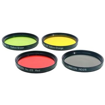 Lumicon Lunar & Planetary 4 Filter Set (Medium) - 2" # LF5070