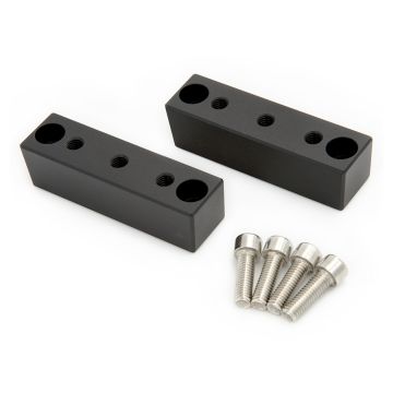 William Optics Riser Blocks for FLT132, FLT91, FLT120 Telescopes (Set of 2) # M-BK132-BL