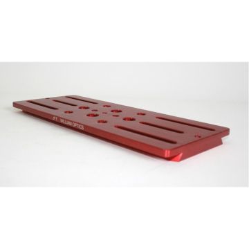 William Optics Losmandy-Style 9.8" Dovetail Plate - Red