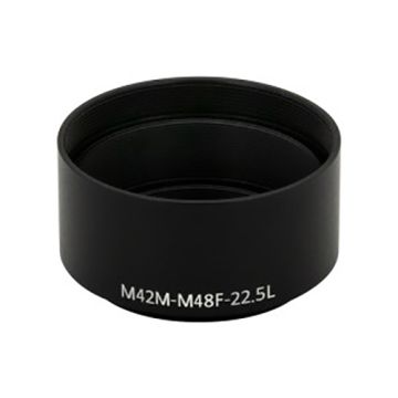 ZWO T2-to-M48 Extender with 22.5mm Extension for ASI2600MM-Pro Camera # M42-M48-22.5