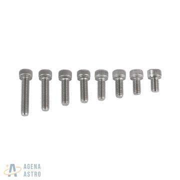 Socket Head Cap Screws, Stainless Steel, Metric M6x1 Thread (Pack of 4)