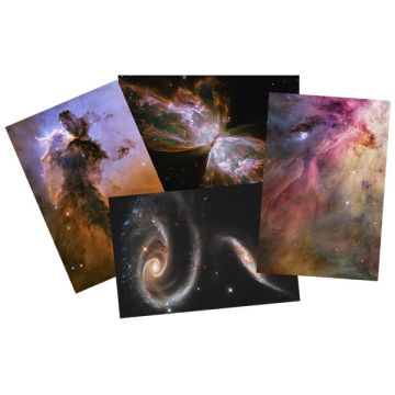 David Chandler Astronomy Image Magnets - Set of Four 2"x3" Magnets