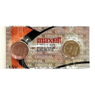 Maxell LR1130 1.5 Volt Alkaline Battery (Pack of 2 Batteries)