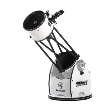 Meade LightBridge 10" f/5 Truss Tube Dobsonian Deluxe Telescope # 1005-05-03