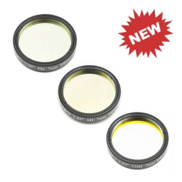 ZWO Narrowband SHO (S-II, H-a & O-III) Imaging Filter Set - 1.25" # NBSET125