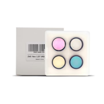 ZWO Premium LRGB Imaging Filter Set - 1.25" Mounted # LRGB125NEW