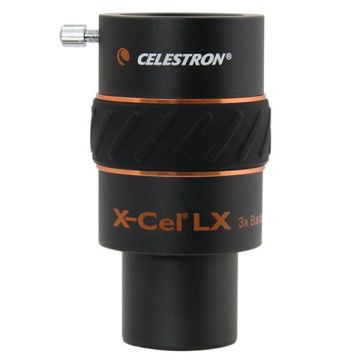 Celestron 1.25" 3x X-Cel LX Barlow Lens # 93428 