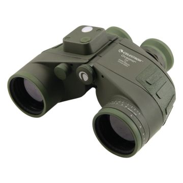 Celestron Oceana 7x50 Waterproof Binoculars w/ Illuminated Compass and Reticle - Olive # 71189-B