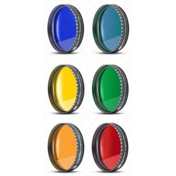 Baader Premium Eyepiece Filter: Set of 6 Color Filters - 2" # FCFS-2 2458310