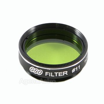 GSO 1.25" Color / Planetary Filter - #11 Yellow / Green