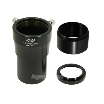 GSO 2" Photo-Visual Coma Corrector for Newtonian Telescopes with 20mm M48-Threaded Spacer
