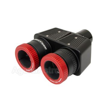 Long Perng 1.25" Erect Image Divergent Binoviewer with Zero Optical Length