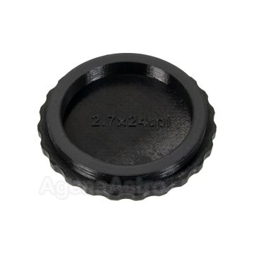 BuckeyeStargazer Dust Plug: With Astro-Physics 2.7" Male Thread # DUST-AP2.7x24-M