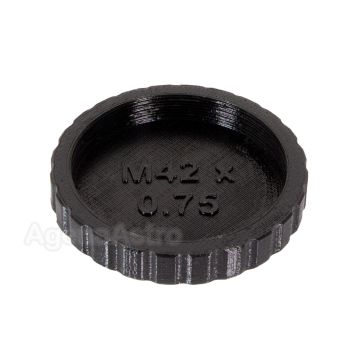 BuckeyeStargazer Dust Cap: With M42x0.75 Female Thread # DUST-M42x0.75-F