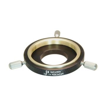 Raf Camera T2 Female to M28.5x0.6 Male Thread Adapter for Denkmeier Binotron 27 Binoviewer