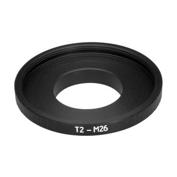 Raf Camera M42x0.75 (T2) Female to M26x0.75 Male Short Thread Adapter for William Optics Binoviewers