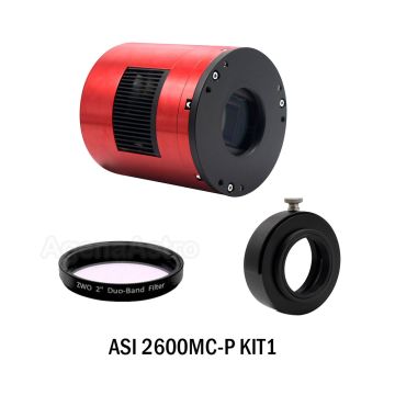 ZWO ASI2600MC Pro Cooled Color Astronomy Camera with 2" Duo-Band Filter & FD-M42 Filter Drawer # ASI2600MC-P-KIT1