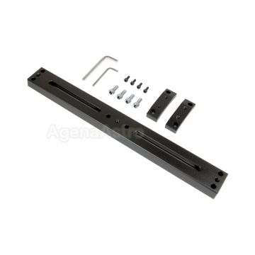 GSO 325mm (12.5") Vixen-Style Dovetail Bar and Radius Blocks for GSO 6" Ritchey-Chretien RC Telescope - Black # VR-RC6-BK