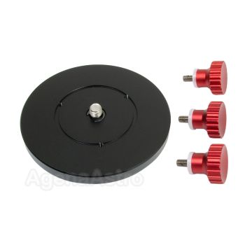 William Optics Adapter Plate for Mortar Tri-Pier - 3/8" Thread # YG-38-MTAD-BL