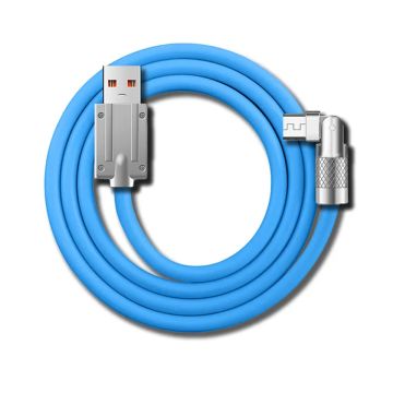 Pegasus Astro Flexible USB 2.0 Type-A Male to USB 3.0 Type-C Cable  - 1m / 3.3ft Long (Pack of 1), Blue # USB3C-ROTFLEX-10BL