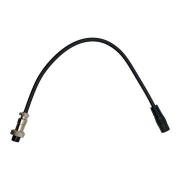 Pegasus Astro 2.5x5.5mm Female to GX12-2 Male Connector Cable for NYX-101 Mount (Pack of 1) # PEG-ADAPT-25GX12