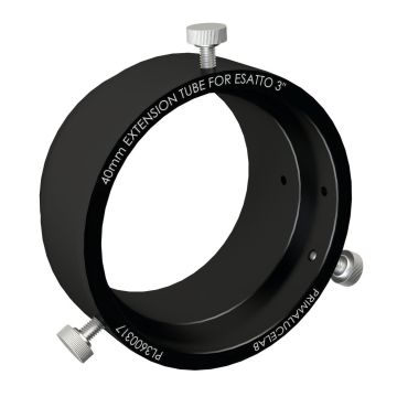 PrimaLuceLab ESATTO 3" 40mm Extension Tube with Rotator Dovetail # PL3600317