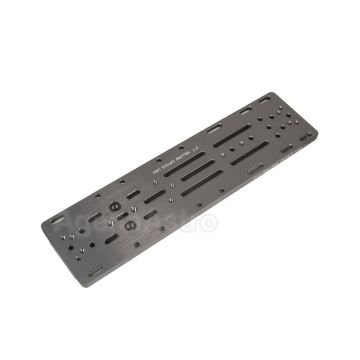 William Optics Swan Dovetail Plate for Losmandy Stye Saddle: 400mm (15.7") Length - Space Gray # M-PSTG