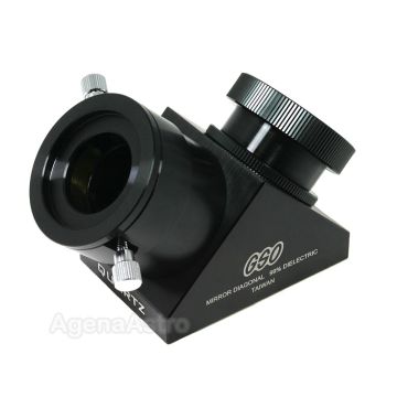 GSO 2" 90-deg 99% Quartz Dielectric Mirror Diagonal for SCTs