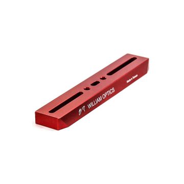 William Optics Vixen-Style 8" Dovetail Plate - Red # M-PVRII