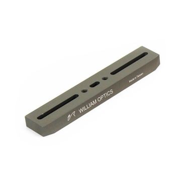 William Optics Vixen-Style 8" Dovetail Plate - Hard Anodized Gray # M-PVHAII