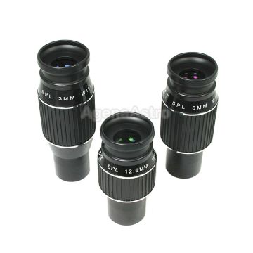William Optics 1.25" SPL Series Eyepiece Set (3, 6 & 12.5mm)