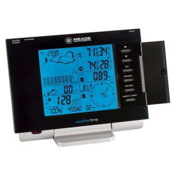 Meade Deluxe Professional Weather Station with Rain Wind UV Remote # TE923W-M