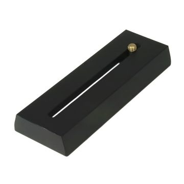 Agena V Series Vixen-Style Universal Dovetail Plate with 1/4"-20 Photo Screw - 120mm (4.7") Length # VR-120A