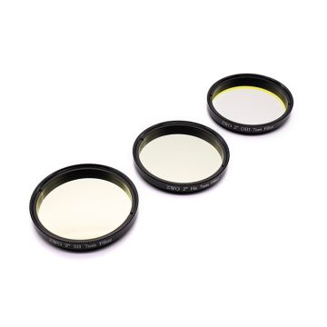 ZWO Narrowband SHO (S-II, H-a & O-III) Imaging Filter Set - 2" # NB7nmD2