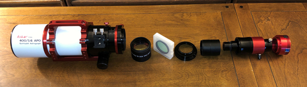 Review of the Askar 72mm f/5.6 Quintuplet Petzval Flat-Field Astrograph and Askar 0.7x Reducer