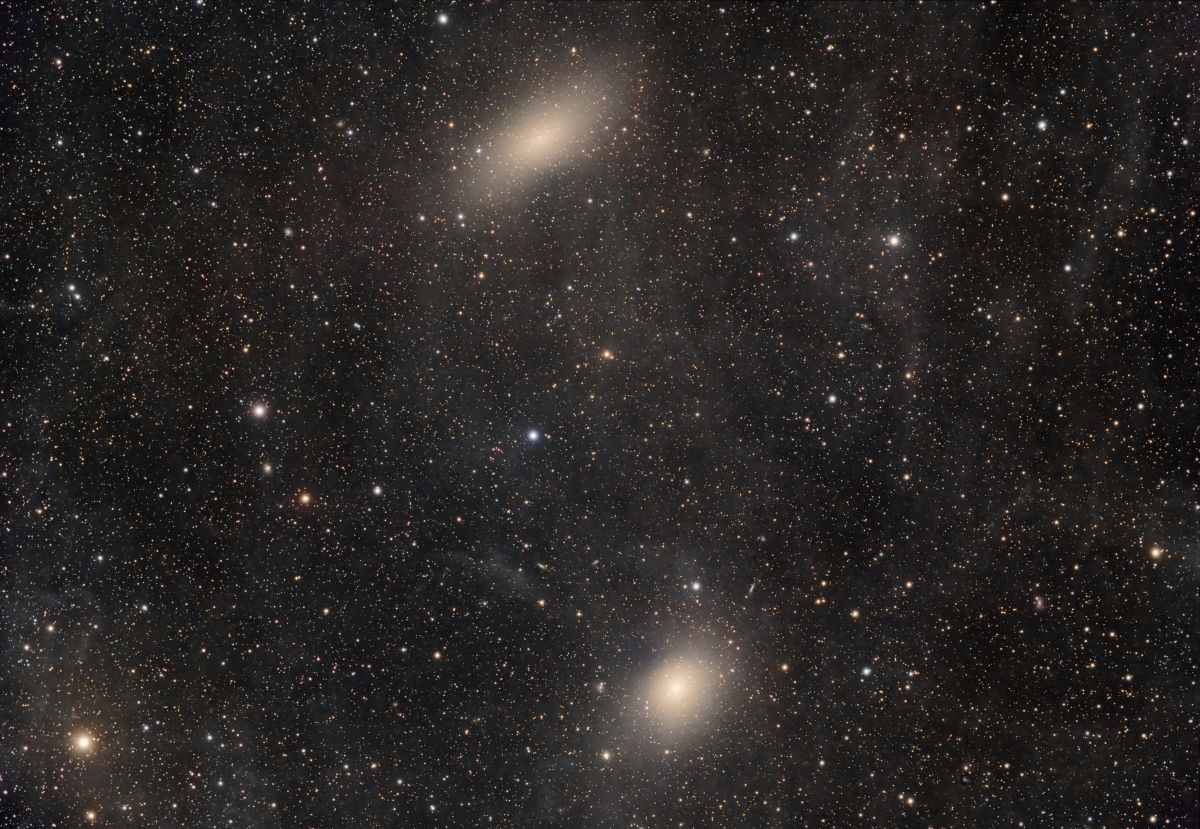 NGC 185 & NGC 147 – Cassiopeia Dwarf Galaxies
